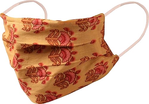 Miniatura 2 de Touchstone - Cubrebocas con bolsillo para filtro, hasta el puente de la nariz, 2 capas de algodón, lavable