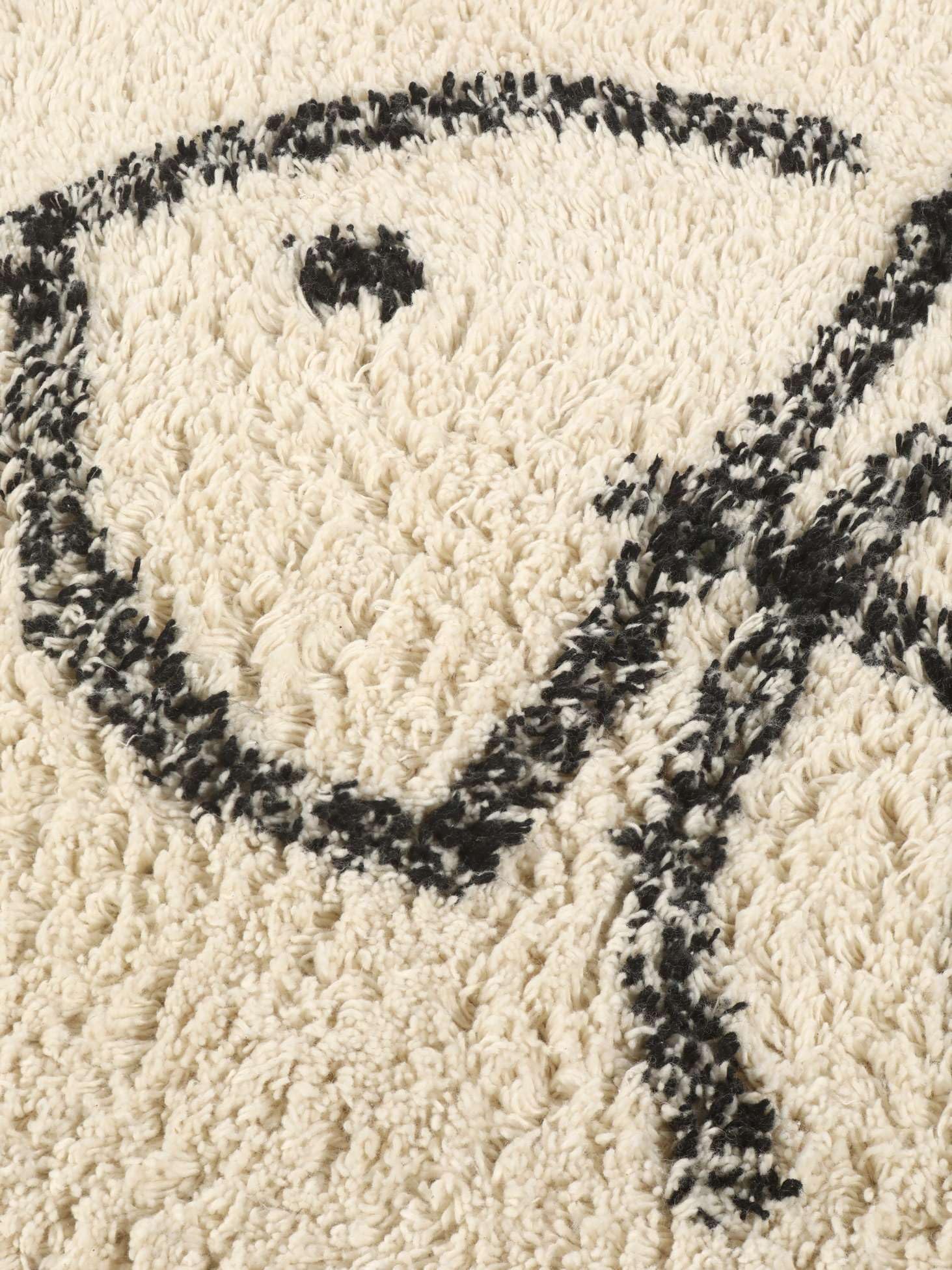 RugVista Neptun Badematte, Rechteckig, 50 x 80 cm, Natural/Schwarz