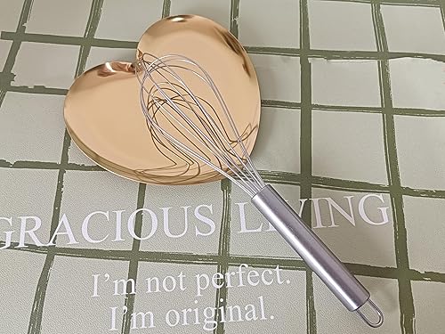 Miniatura 5 de Soporte para cuchara para la parte superior de la estufa, soporte para cuchara de acero inoxidable con gota de agua para encimera de cocina, soporte