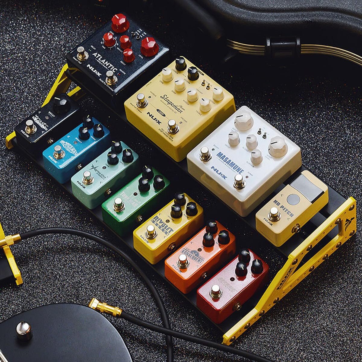 NUX Pedalboard Medium con bolsa de transporte