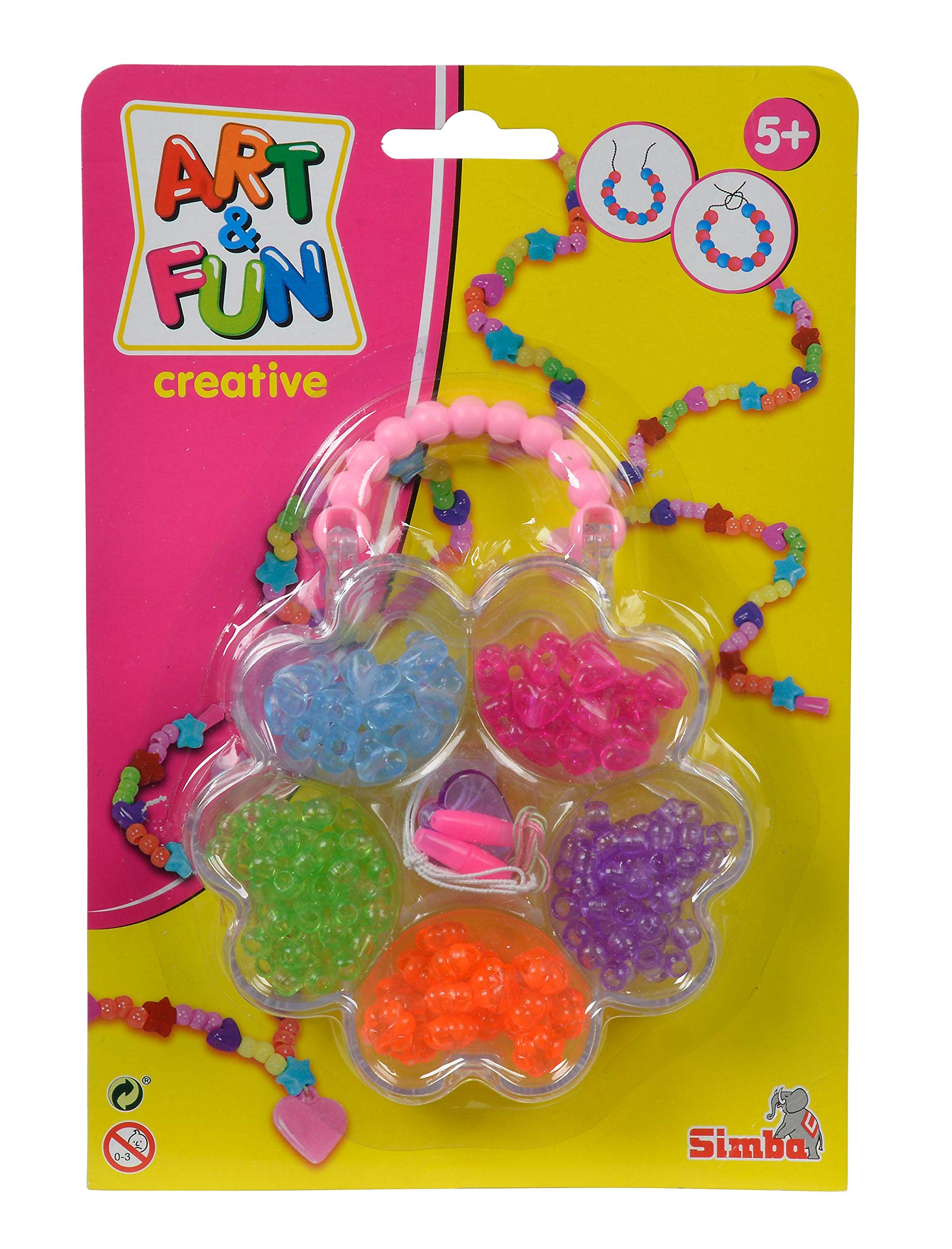Simba Art Fun Bead Set Flower Tin 6372371
