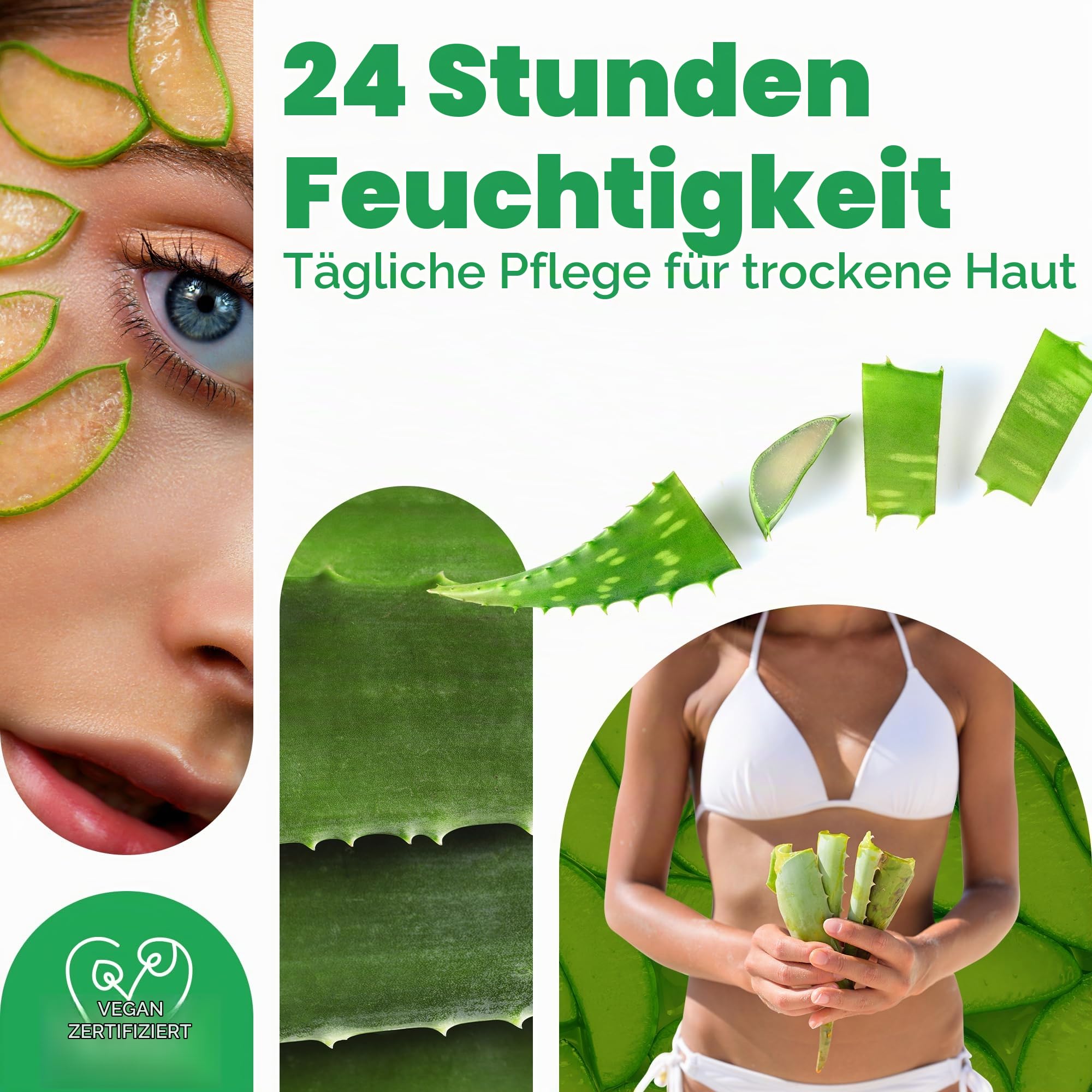 BIO Fresh Aloe Vera Flüssigkonzentrat. Konzentrierter Saft direkt aus der Pflanze. 100% natürlich und rein. Kalt gepresst. Bio - 5000 ml 5 L