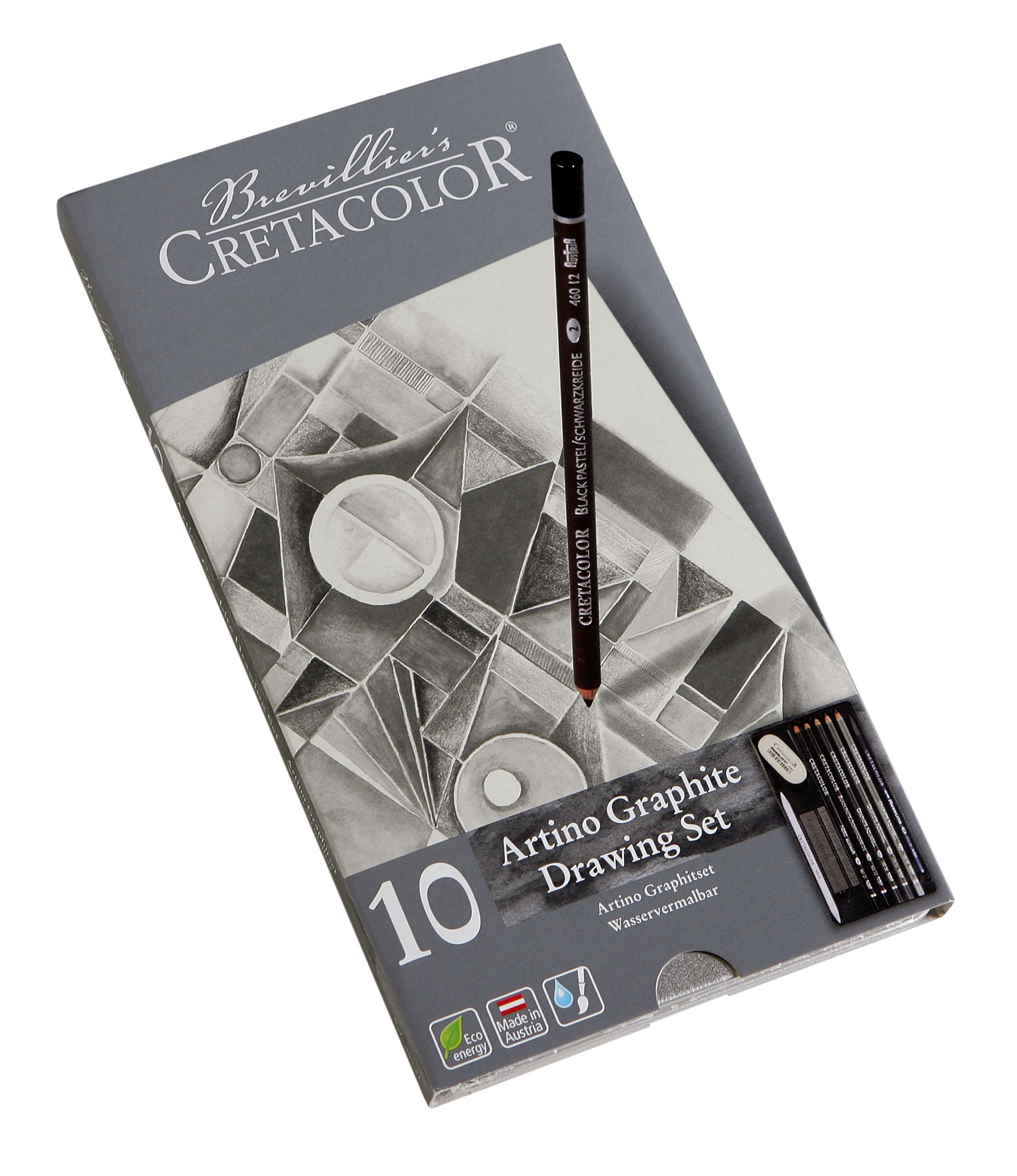 CRETACOLORARTINO WAT-SOL GRAPHITE 10/SE