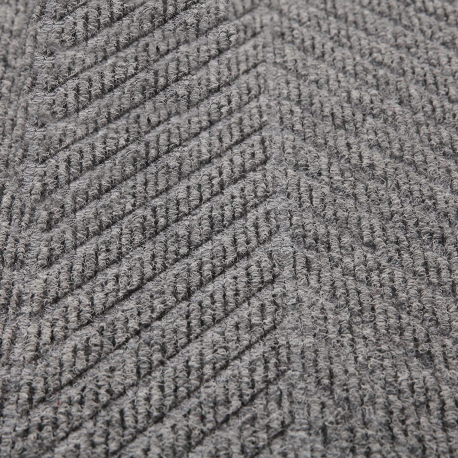 Graue, strapazierfähige Fußmatte für den Außenbereich, Heim- und Büro-Eingangsbereich, rutschfest, waschbar, 90/180/120/150/250/300 cm lang (Größe: 120 x 150 cm (47 x 59 Zoll))