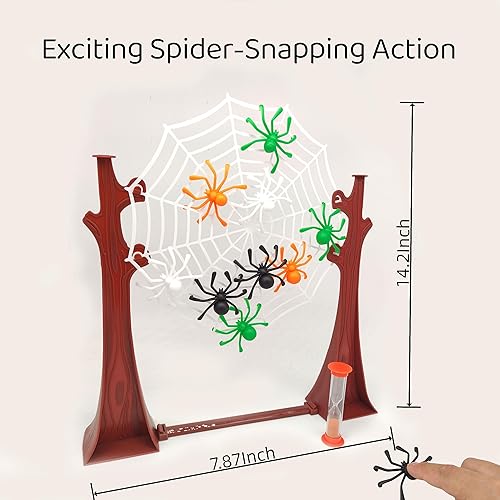 Miniatura 5 de Ybgocot Juegos familiares, juegos de mesa de araña de 4 a 8 años, juego para niños y niñas
