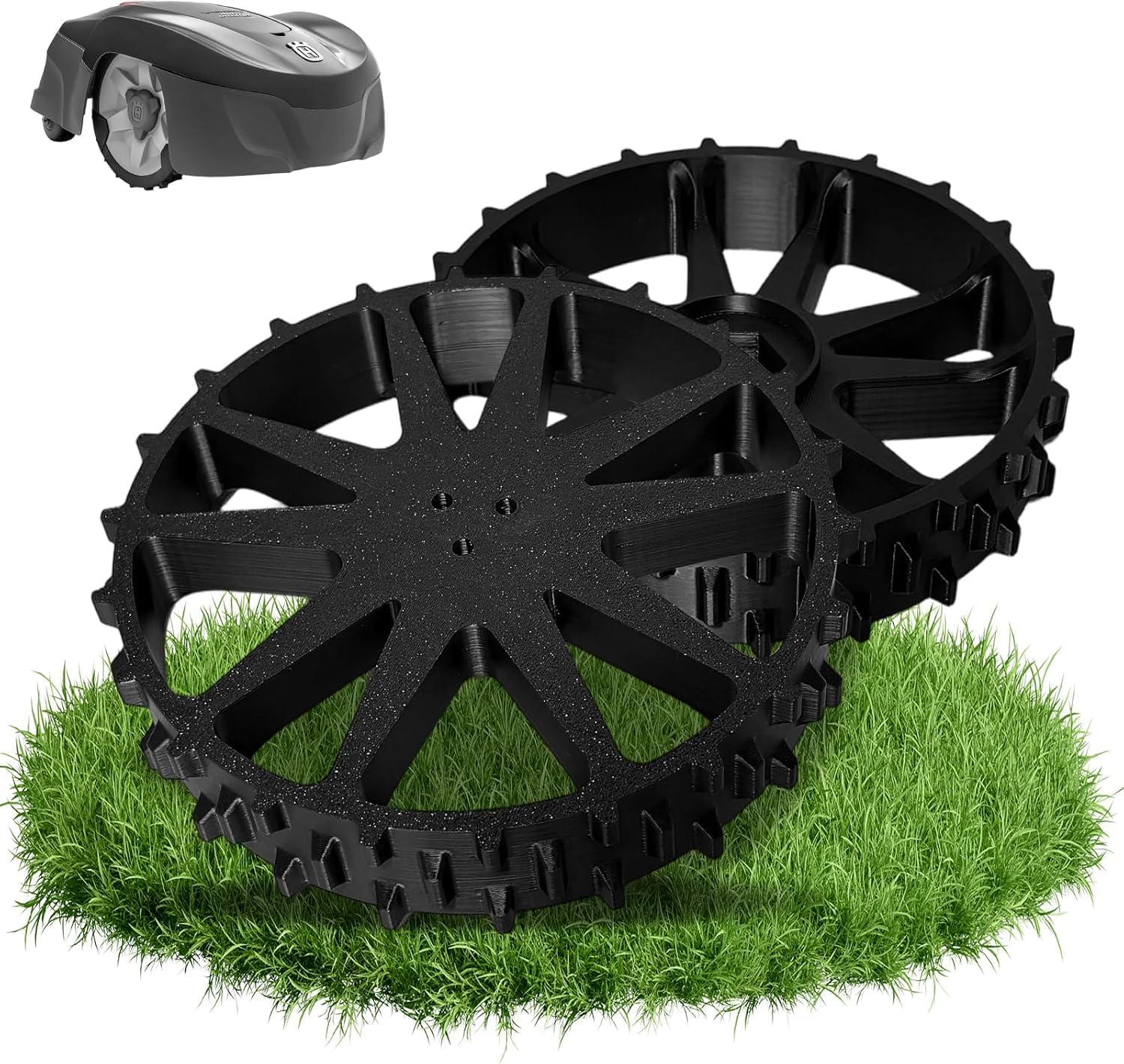2er Set Antriebsrad Rad R38Li R40Li R50Li R70Li R80Li Automower 105/305 / 308 mehr Grip