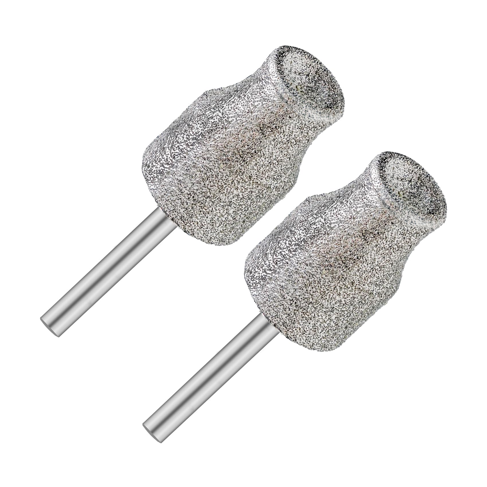FOCSTOL Diamond Rotary Bit for Dogs Pets 2pcs 3mm Rotary Nail Grinder Bits for Animals Nail Care, Type A