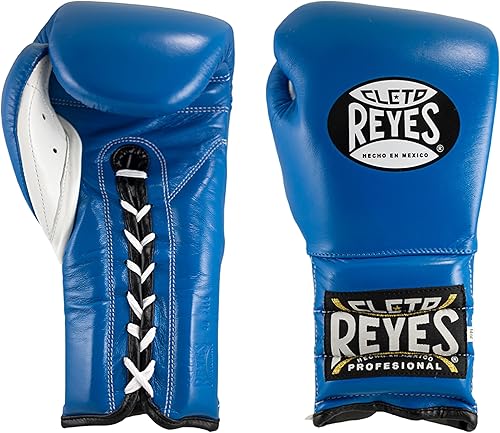 CLETO REYES Traditional Professional-Grade Boxing Gloves with Laces for Training, Sparring and Heavy Punching Bags for Men and Women, MMA,