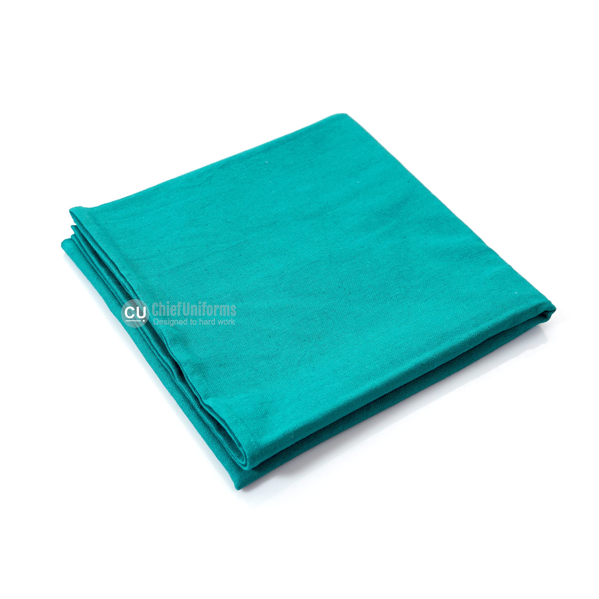 ChiefUniforms Reusable Cotton Plain Surgical Drape Sheet (Size: 36Inch X 36Inch, Colour: Green)