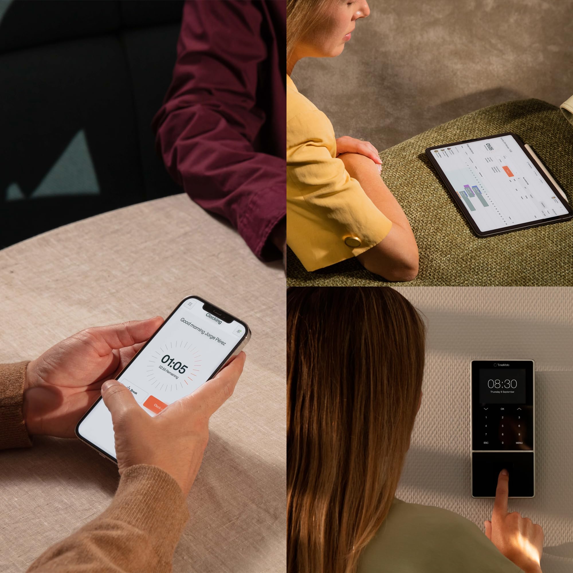 Rilevatore Presenze TimeMoto TM-818 SC - Cloud, RFID, Wi-Fi, Per Fino A 2.000 Utenti - Foto 13
