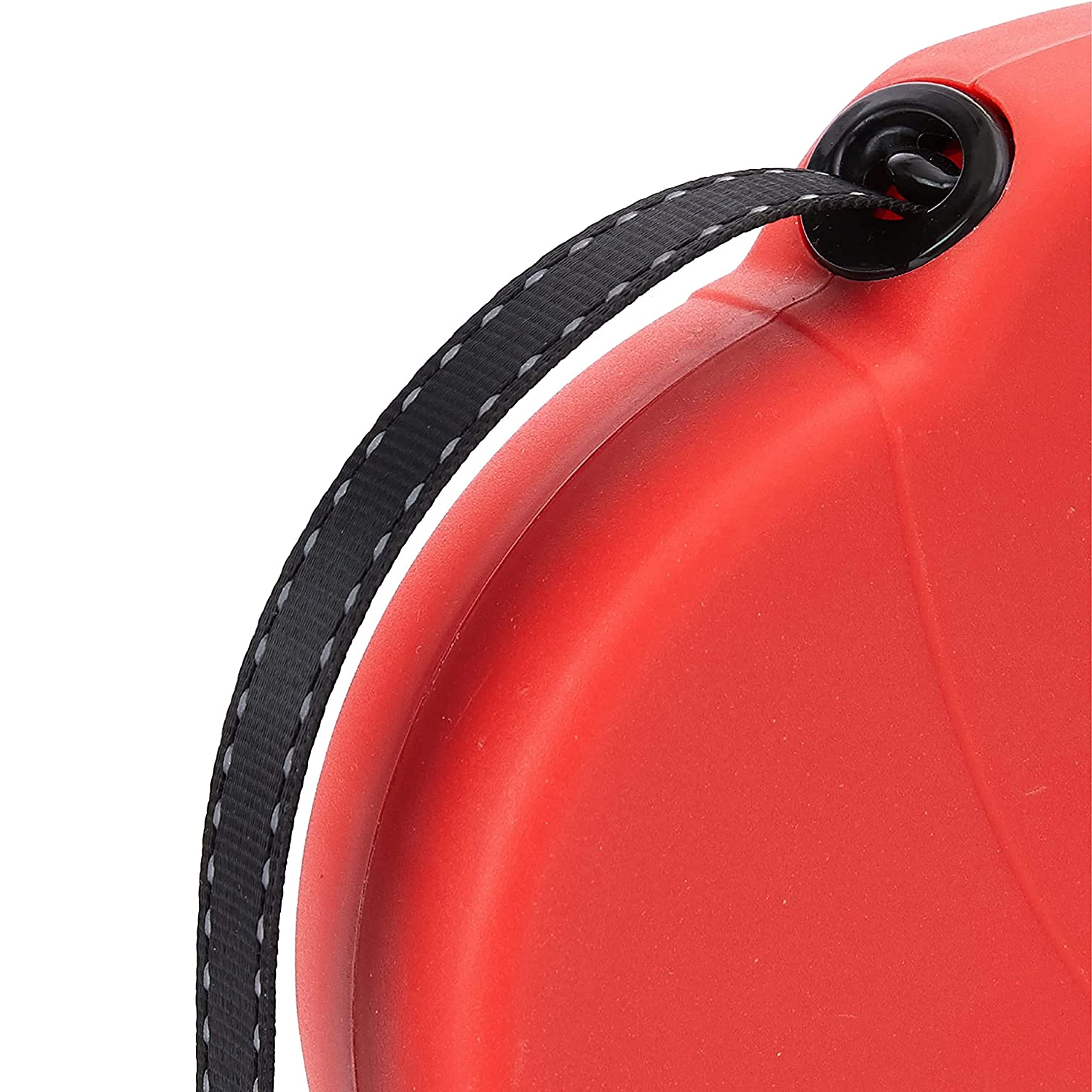 DDOXX Guinzaglio per Cani Allungabile | Colori e Misure Diverse | per Cani Piccoli e Grandi | Accessori Cane Guinzaglio a Bretella Retraibile | Guinzaglio per Gatti e Cani | XS, 3m, Fino a 8 kg, Rosso