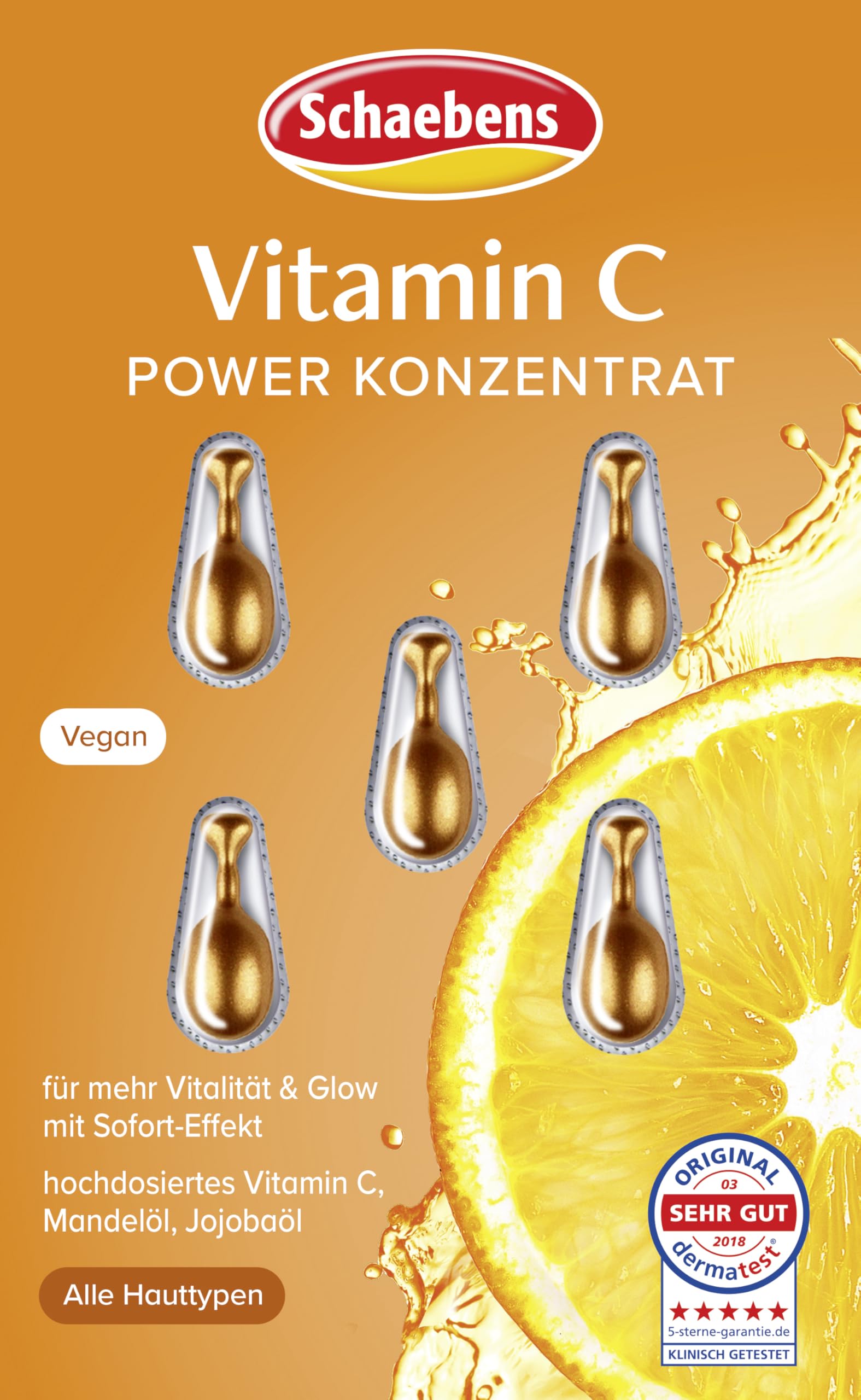 Schaebens 3 x Concentrate vitamin C, (3 x 5 pcs)