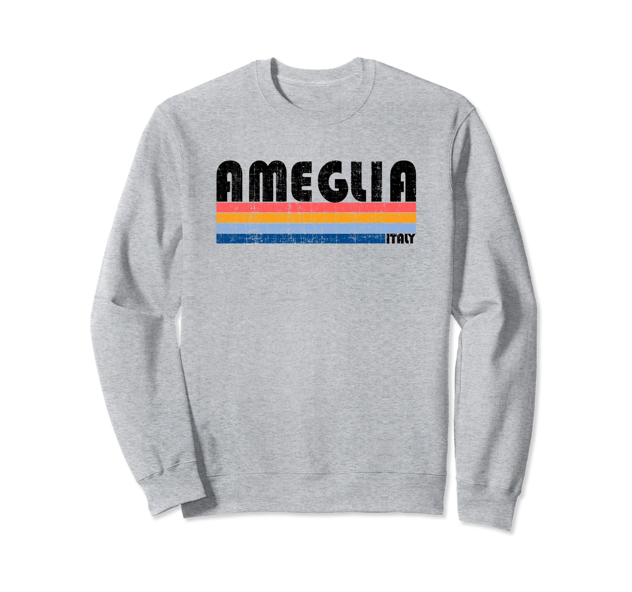 Ameglia, Italy Retro 70s 80s Style Sweatshirt