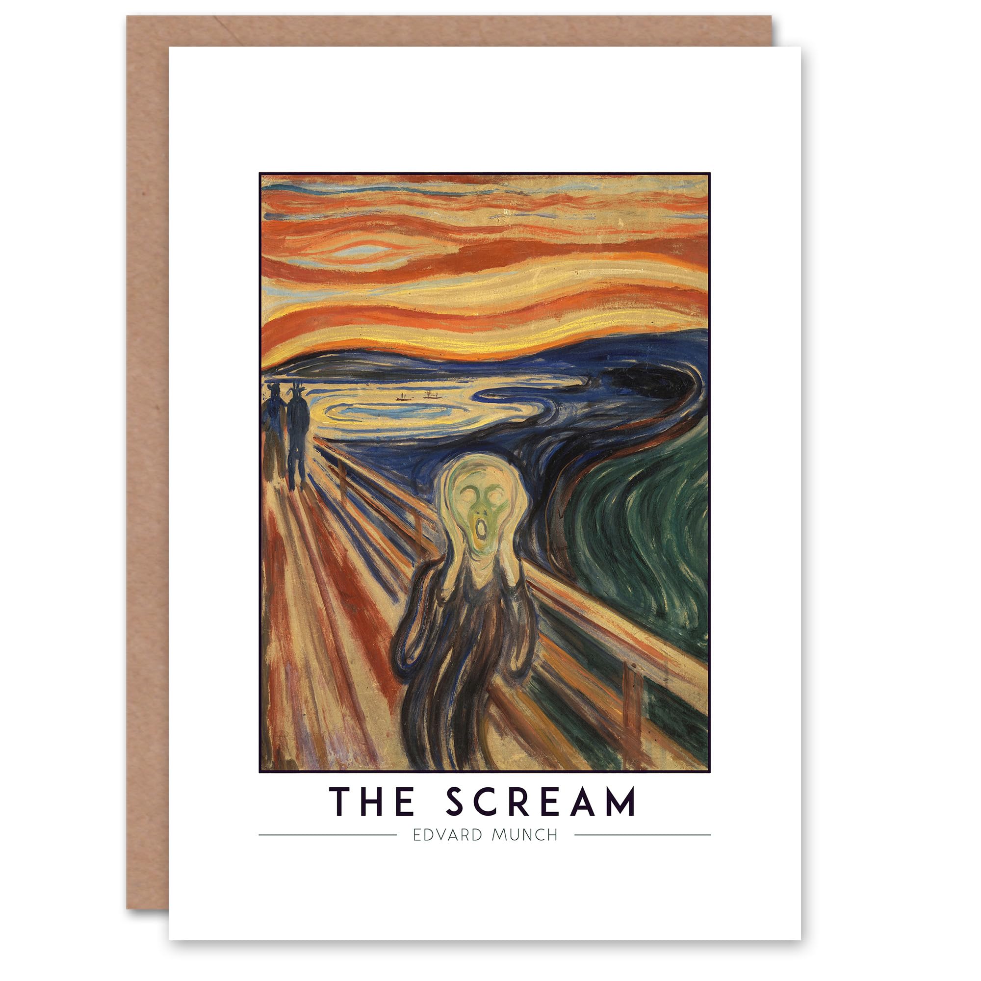 Edvard Munch Art Card The Scream