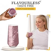 Vista 4 de Dazzle Dust Gránulos de polvo comestibles con purpurina para decoración de pasteles, bebidas, galletas, glaseado, decoración de postres, brillo Rosa