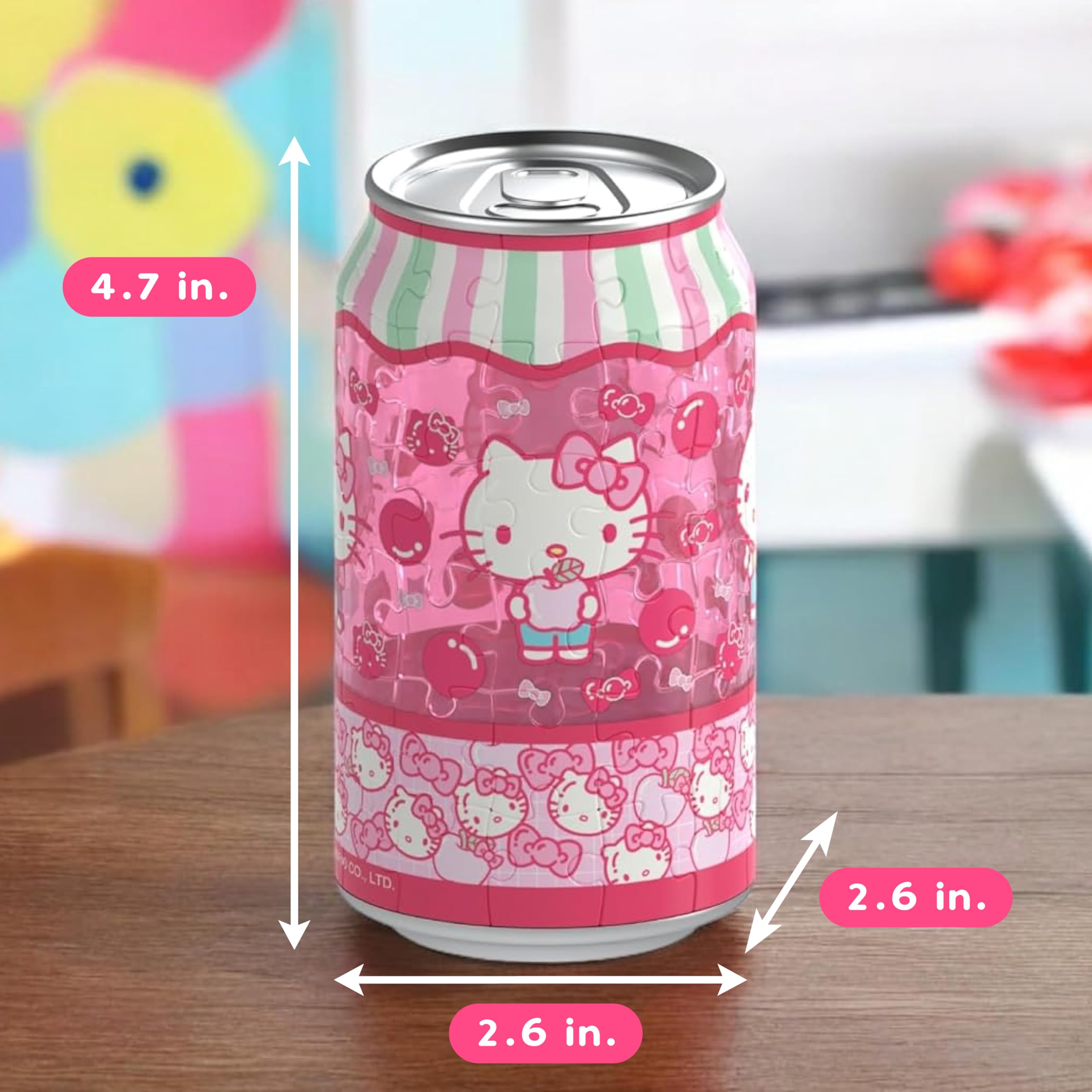 Amazon.com: Hands Craft Hello Kitty Soda Can 3D Puzzle – Jigsaw