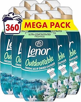 Outdoorable Fabric Conditioner 360 Washes (8x45), Northern Solstice - Ultra Concentrated Freshness