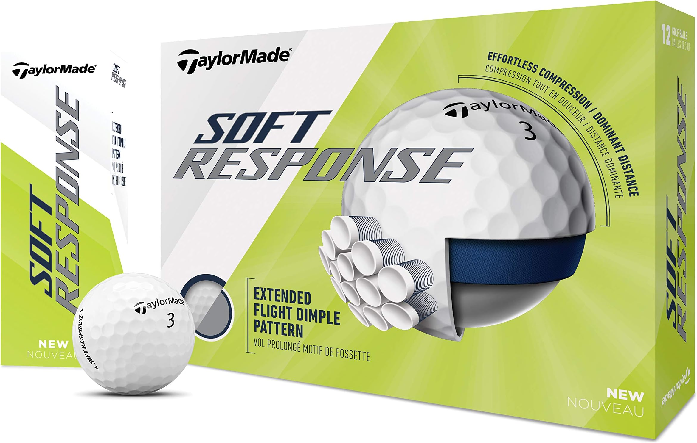Taylormade Soft Response Golf Balls (2020 Version)
