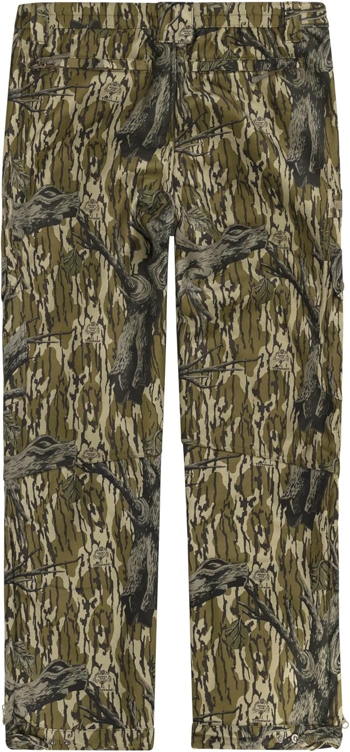 Mossy Oak Sherpa Fleece Lined Camo Hunting Pants for Men Original Treestand Large