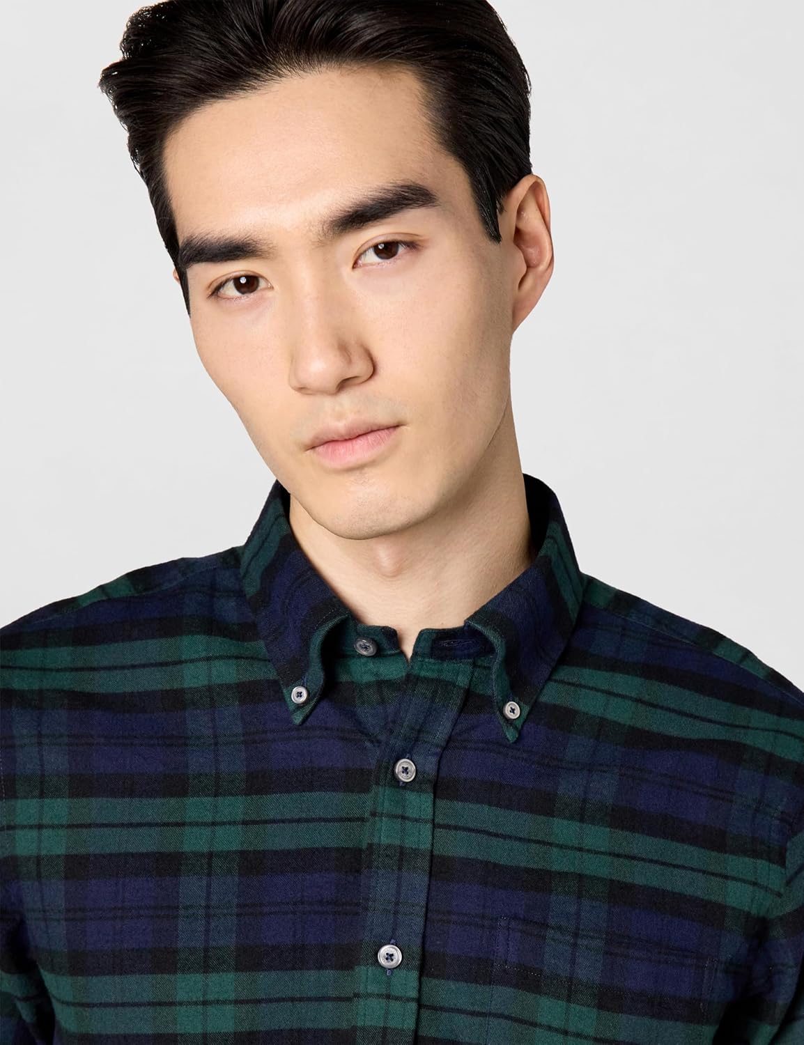 Brooks Brothers Mens Long Sleeve Flannel Shirt - Image 4