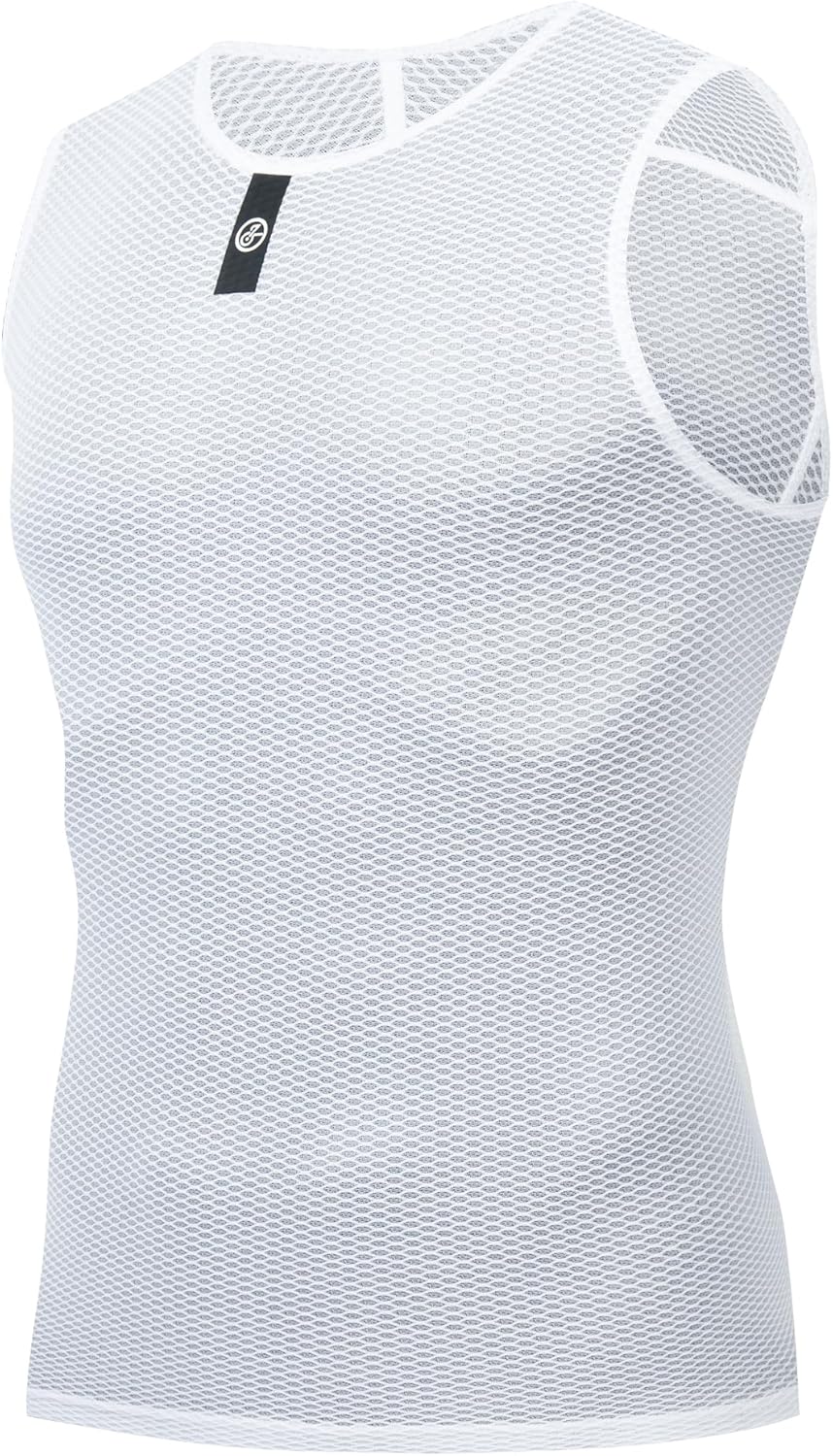 YKYWBIKE Men's Cycling Base Layer Sleeveless Cycling Jersey Men Quick Dry Bicycle Undershirt Mesh Bike Base Layer Vests - Image 9