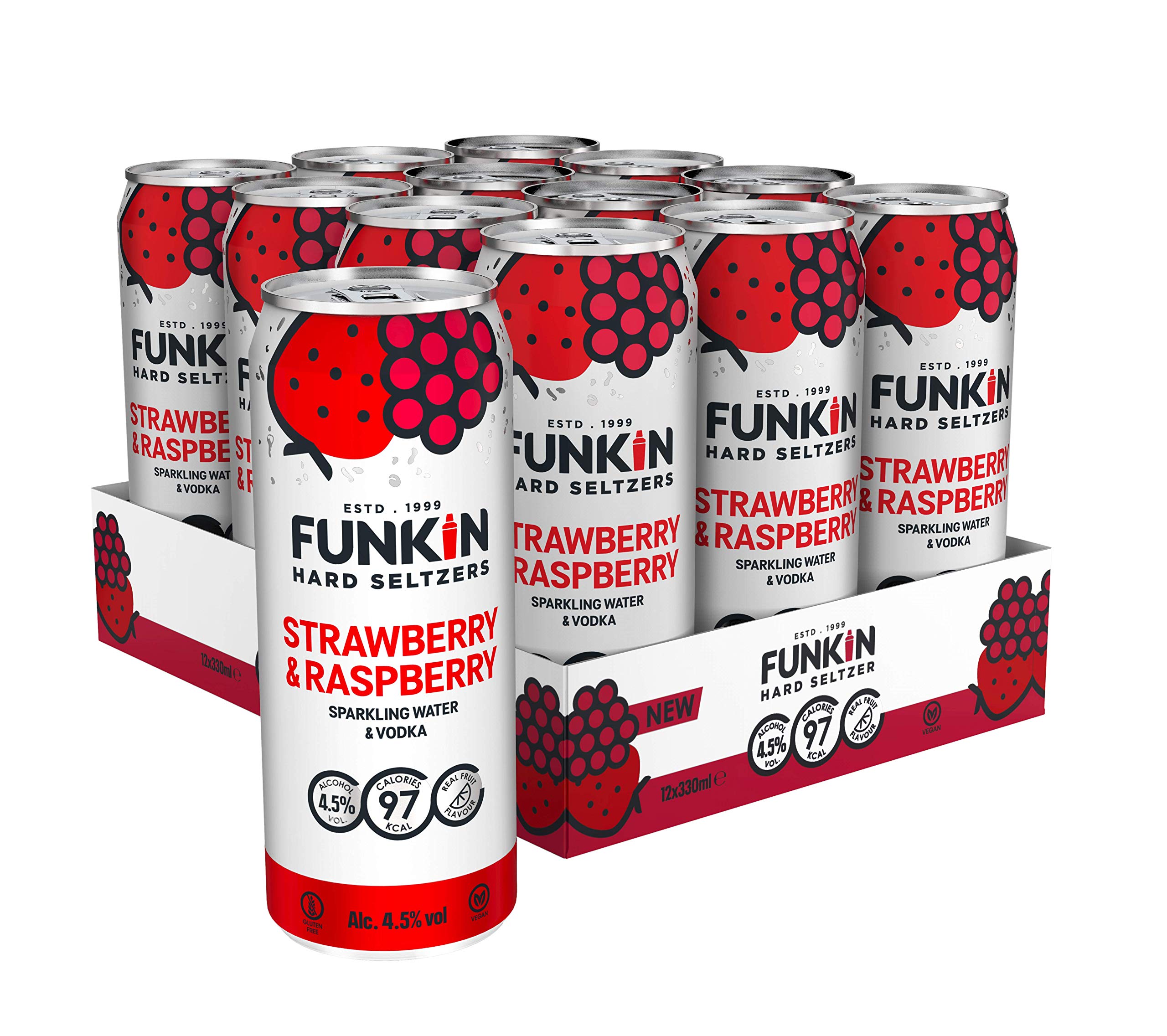 Buy Funkin Hard Seltzer Alcoholic Sparkling Water Vodka PreMixed