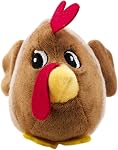 Outward Hound Fattiez Pig Plush Squeaky Dog Toy, Small