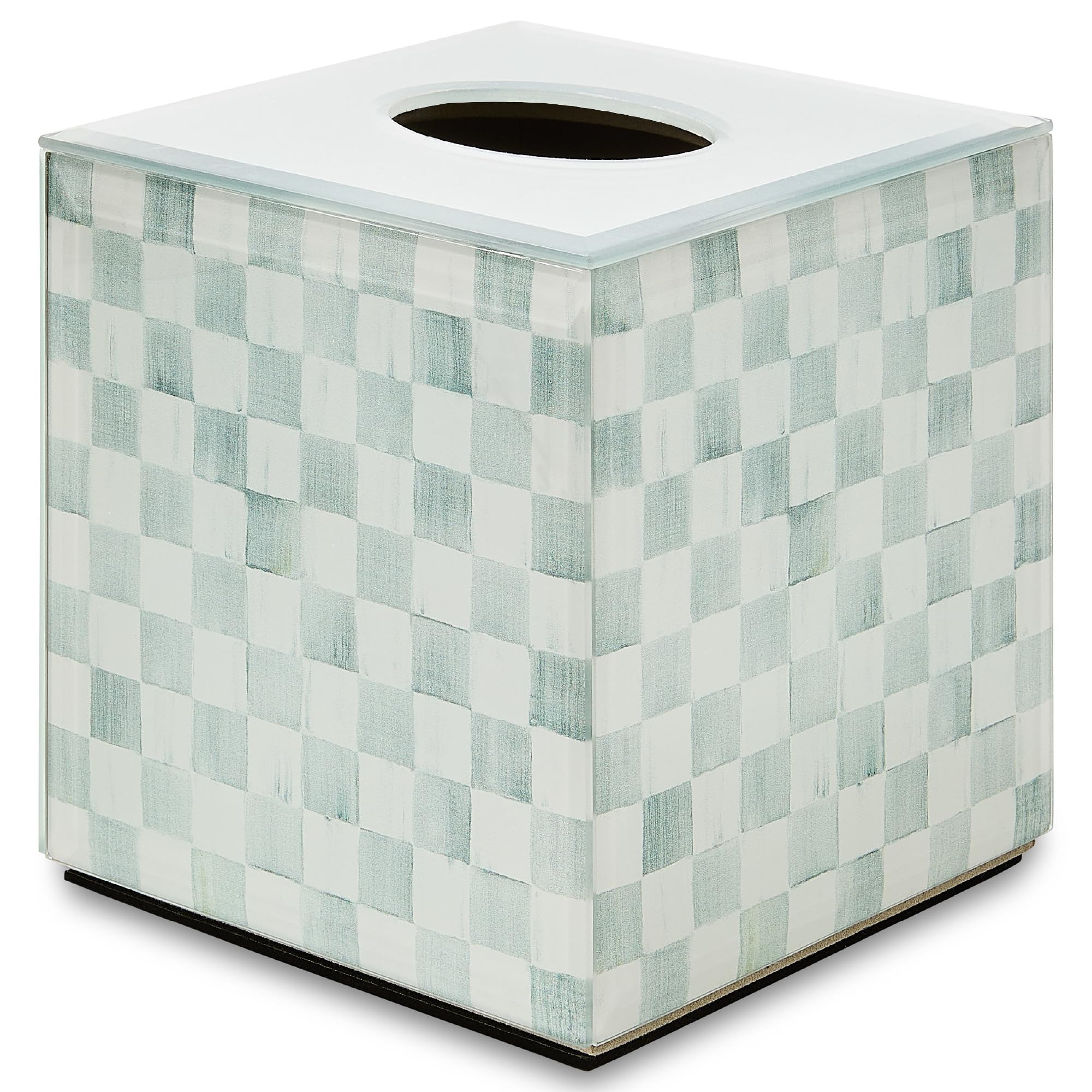 ティッシュボックス WEEKEND LOGO TISSUE CASE Amazon.com: MACKENZIE-CHILDS Glass Tissue-Box Cover, Boutique