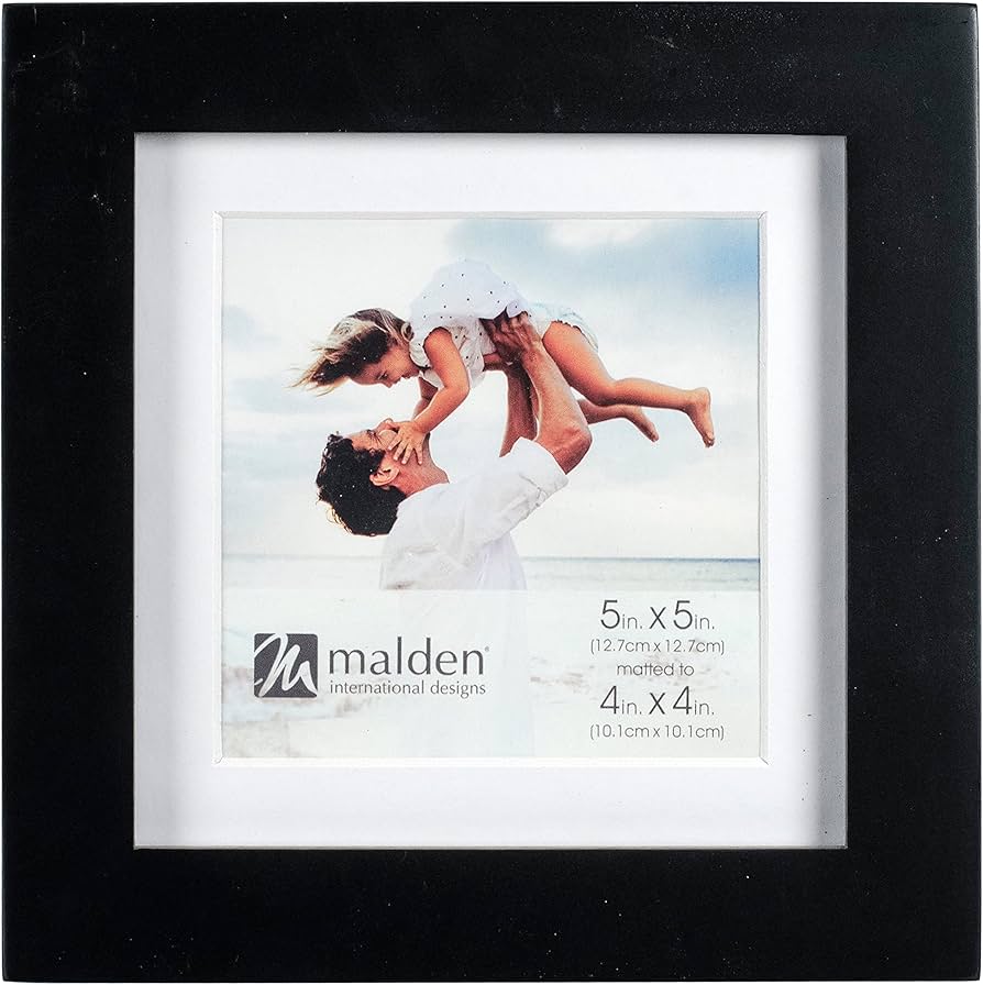 Amazon.com - Malden International Designs 4x4 5x5 Opening Black