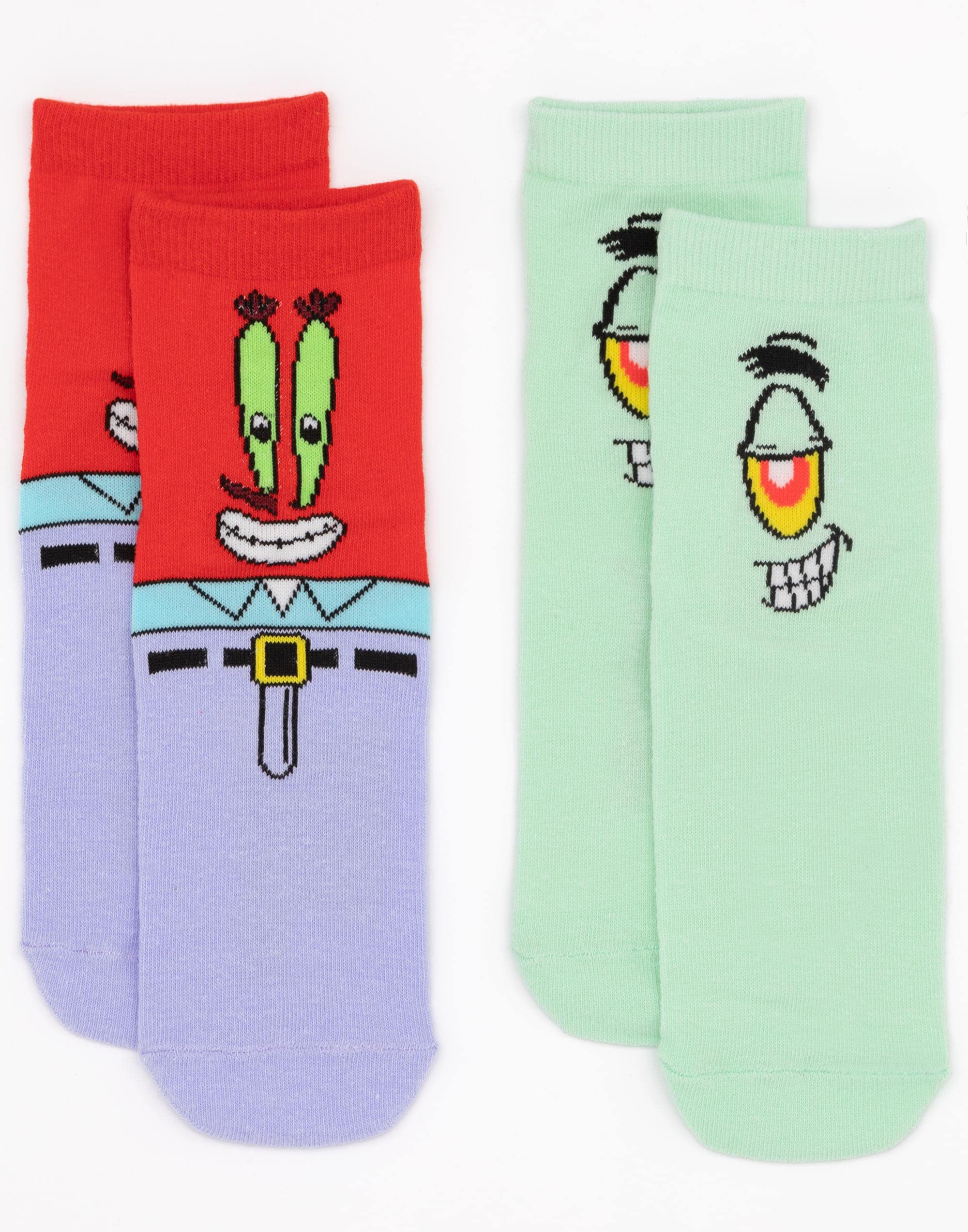 SPONGEBOB SQUAREPANTS Skarpetki 5 Pack Character Buty dla dzieci dziewcząt