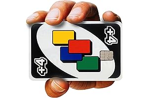 Uno Draw 4 Credit Card Skin: Protect Your Debit, Credit, and Transit...