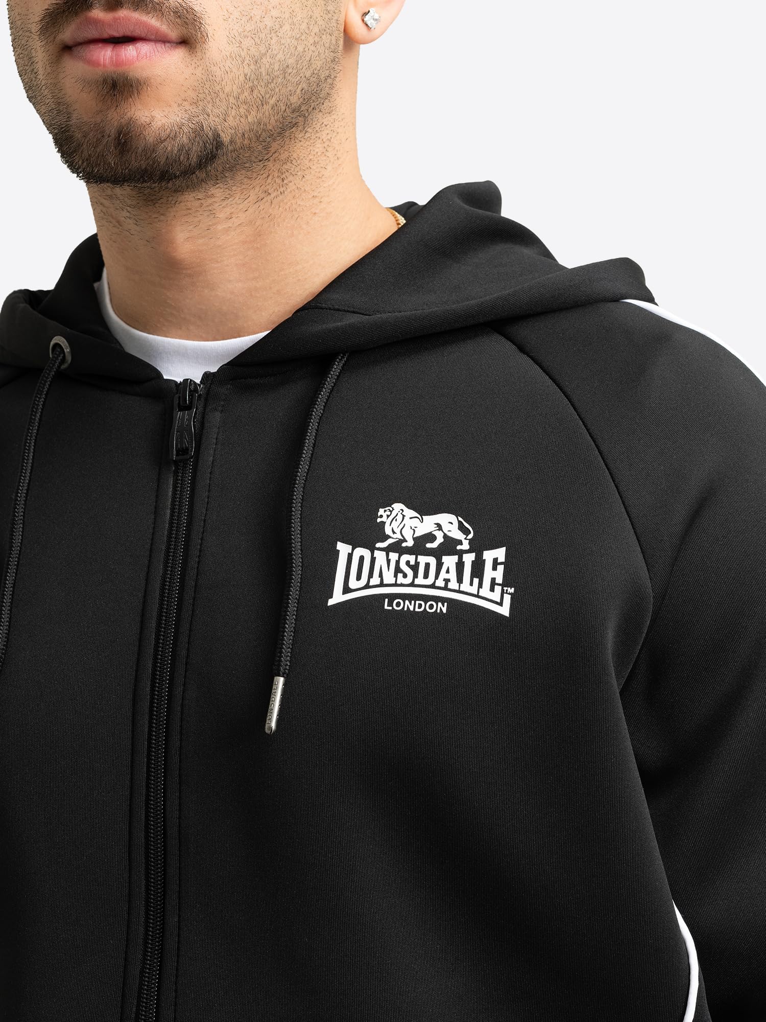 Lonsdale Achavanich Hooded Sweatshirt Hombre