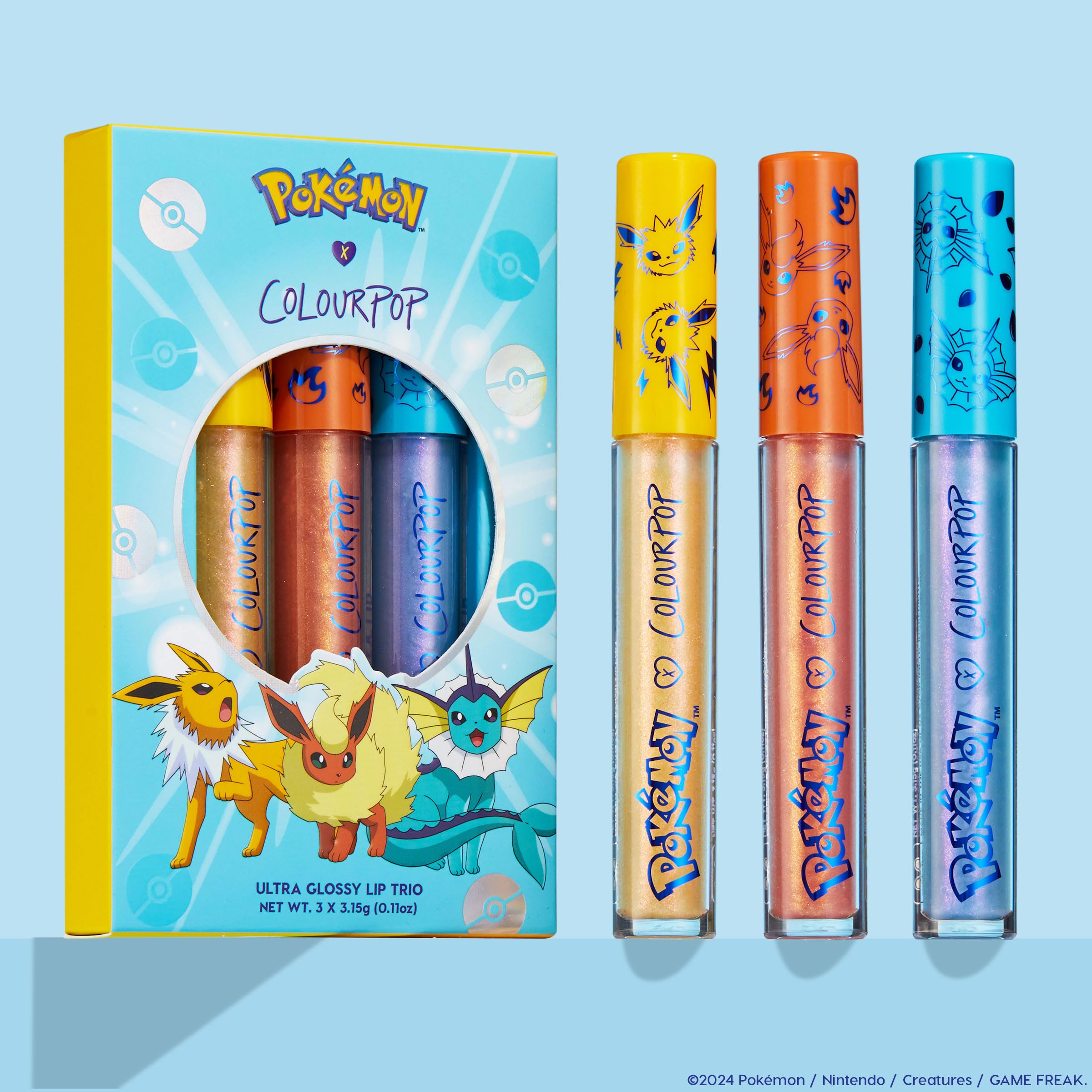 ポケモン ColourPop リップグロス Amazon.com : ColourPop Pokémon x ColourPop Evolution Ultra