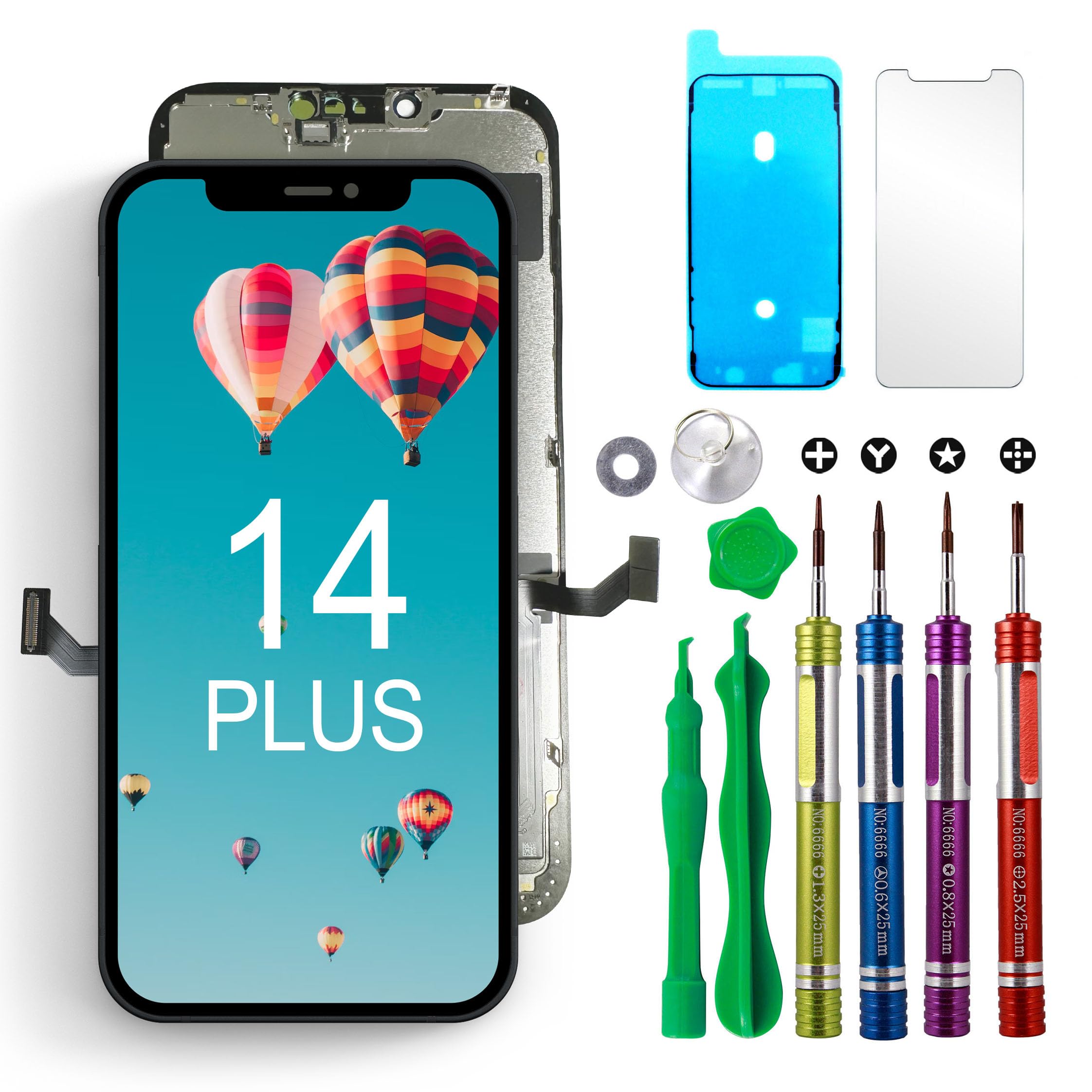 Amazon.com: Ace Tech Cellular LCD Screen Replacement for