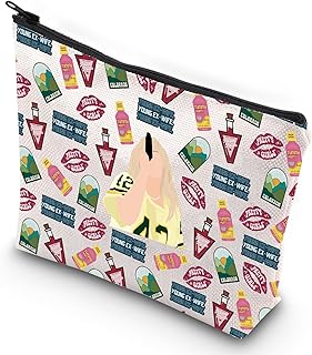 G2TUP Singer Abum Lyric Makeup Bag Zipper Bag Singer Lyric Fans Gift Song Concert Merchandise, Young Mg, 无