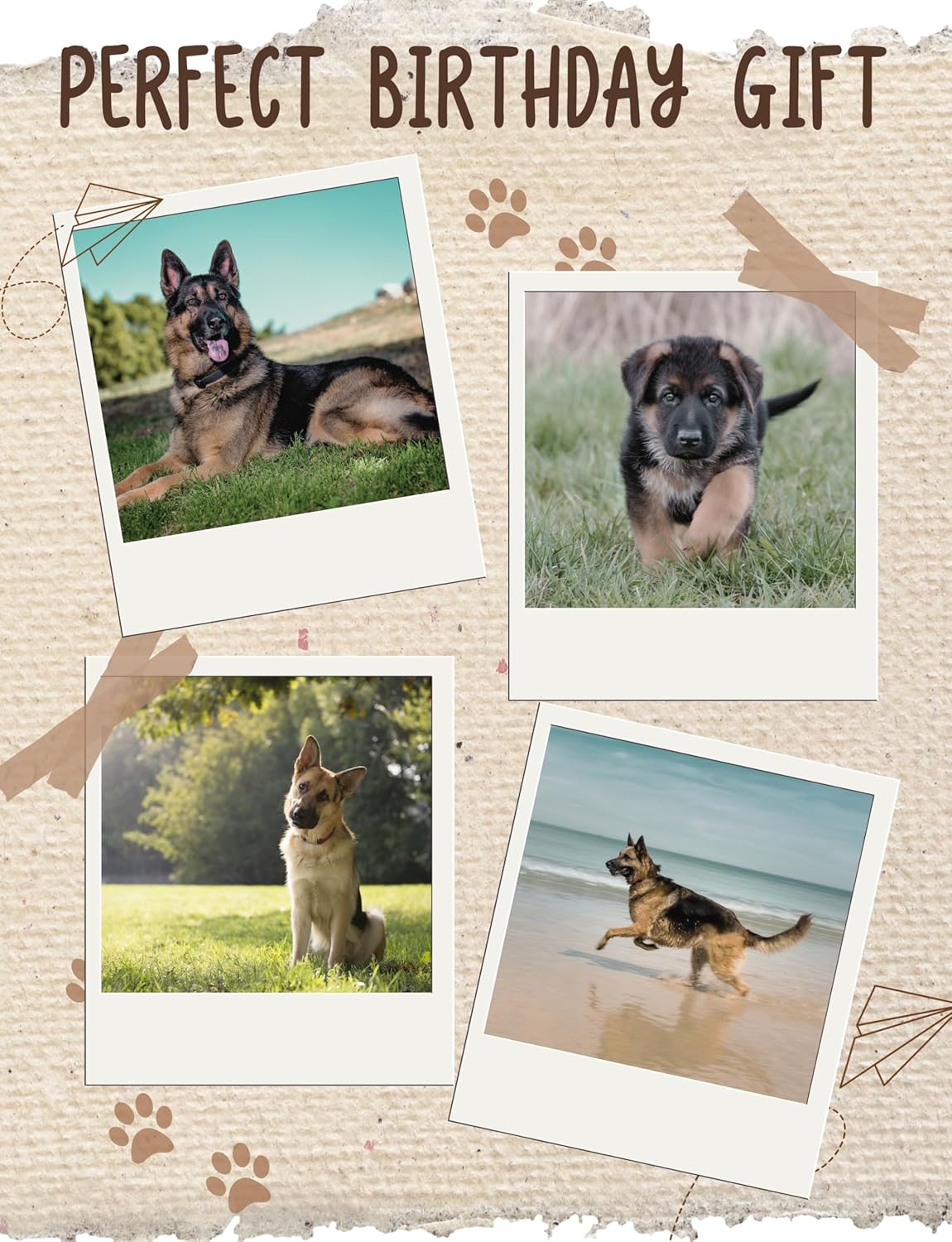 InnoBeta German Shepherd Gifts for Women, Men. Gifts on Birthday for German Shepherd Lovers, One Size Crew Socks - Image 7