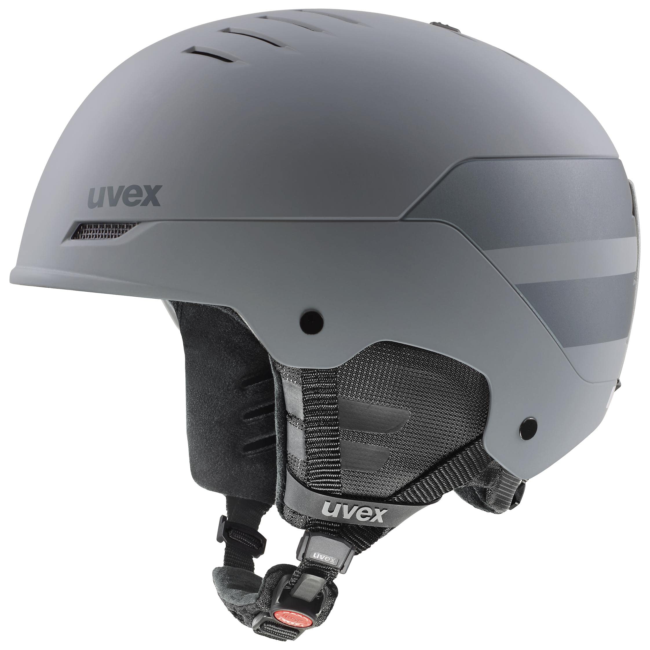 uvex wanted Casco de esquí, Adultos unisex, rhino matt, 54-58 cm