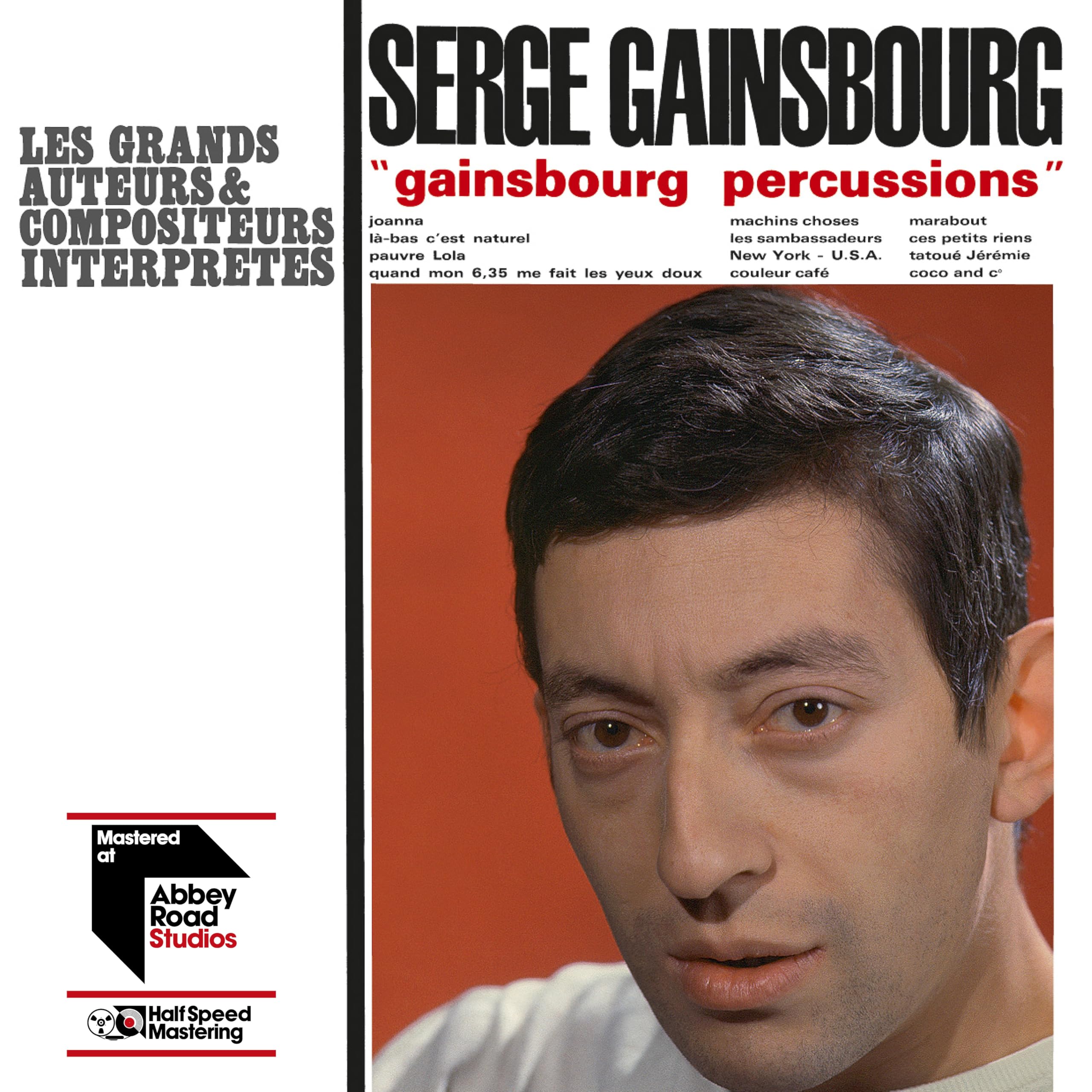 GAINSBOURG, Serge - Gainsbourg Percussions (reissue) - Vinyl (LP)