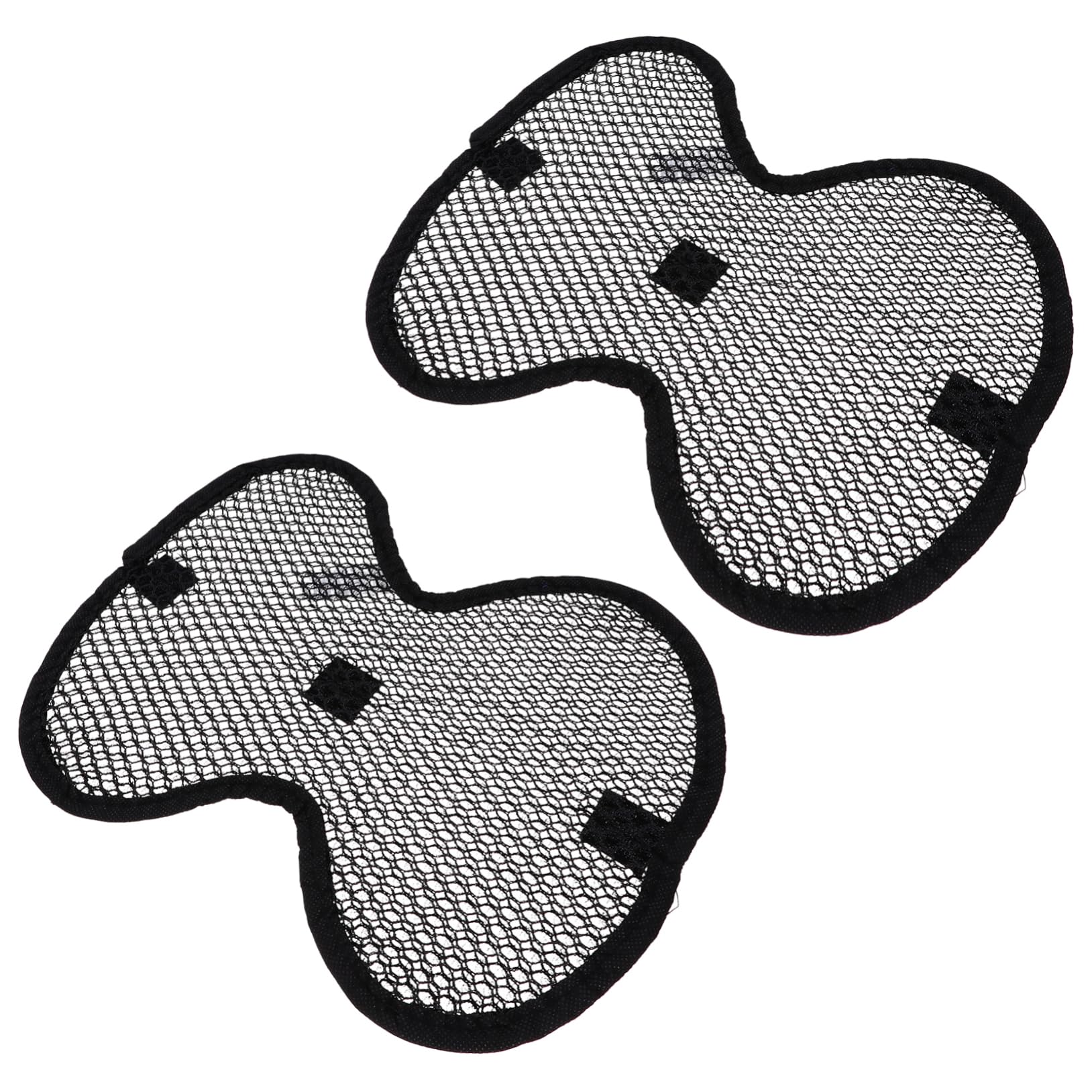 OUNONA 2pcs Cushion Pads Breathable Heat Insulation Lining -skid Sweat Absorption Comfortable Textile Material Compatible Helmets