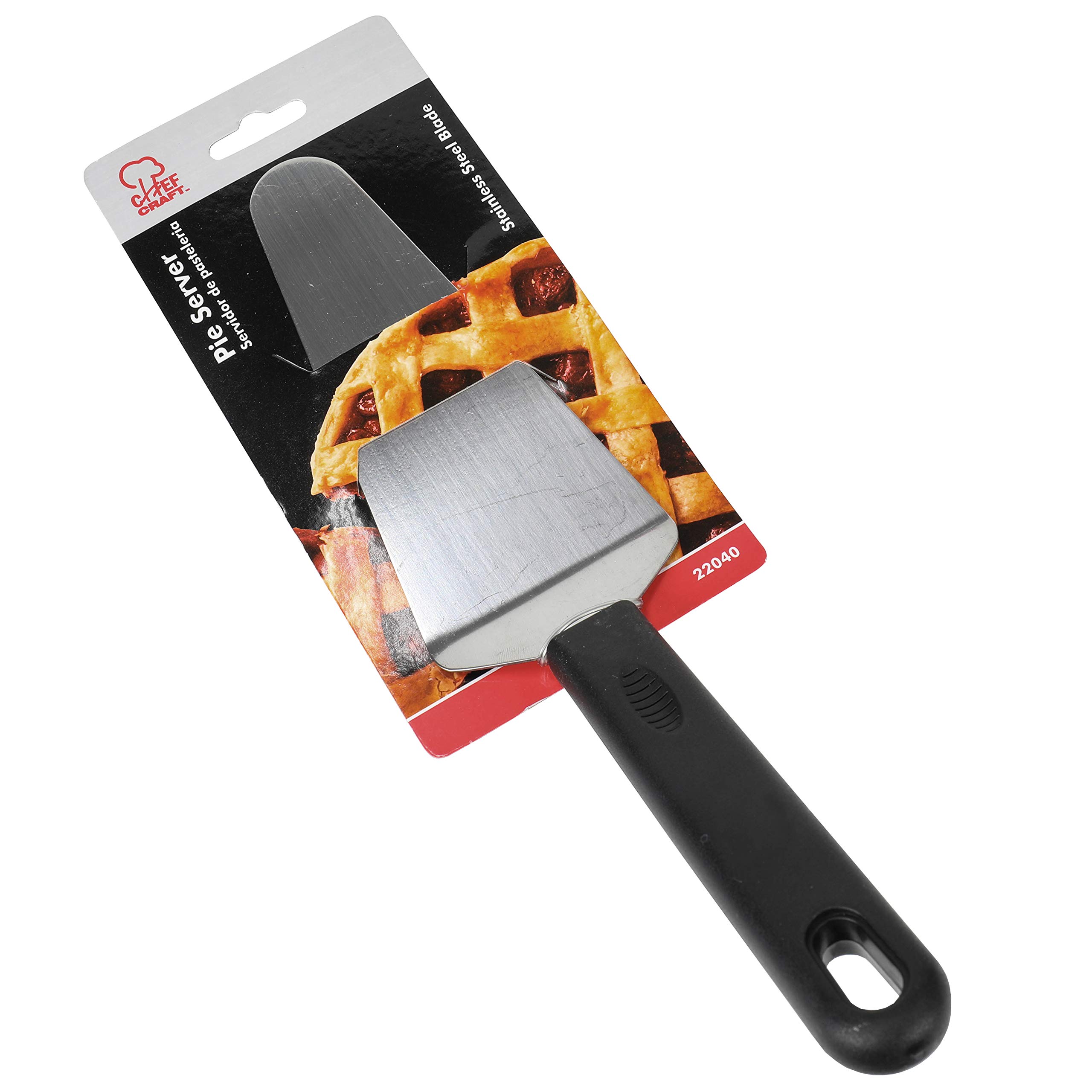 Chef Craft 22040 Select Pelle à tarte robuste Noir
