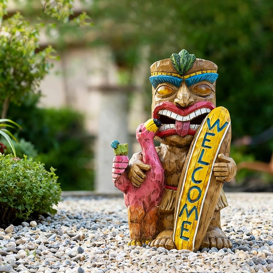 Targa In Legno Hawaii Tiki Bar TOARTi – 29x76 Cm, Scritta Welcome Summer, Decorazione Muro Per Feste Luau, Vintage, Per Casa E Giardino