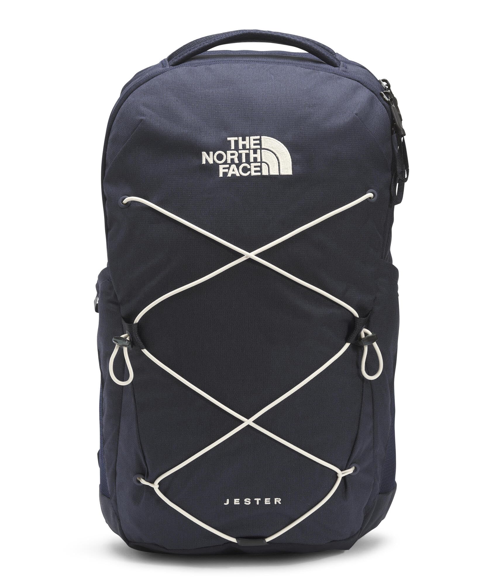The North Face Jester Everyday Laptop Backpack - Commuter Daypack, Water Repellent, 16" Laptop Sleeve, Aviator Navy Light Heather/Vintage White-NPF,