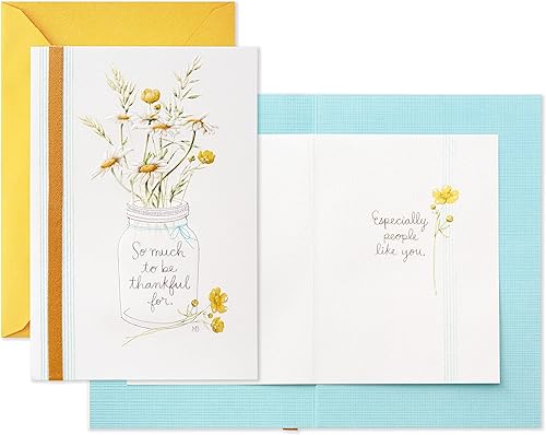 Miniatura 2 de Hallmark Marjolein Bastin Tarjetas de agradecimiento, paquete de 2 (jarrón de flores) para el día de la enfermera, día profesional de