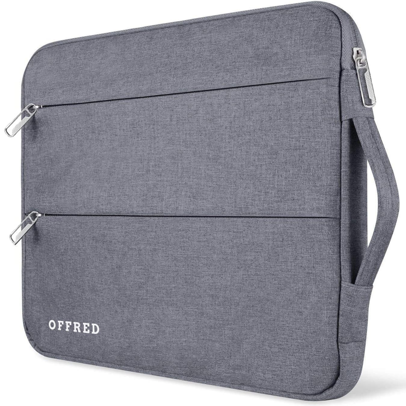 OFFRED Water Resistant Laptop Sleeve with Handle Compatible for 15 Inch to 15.6" Inches laptops & Notebooks bag (Grey) (B0DFVGXS3W) Amazon Price History, Amazon Price Tracker