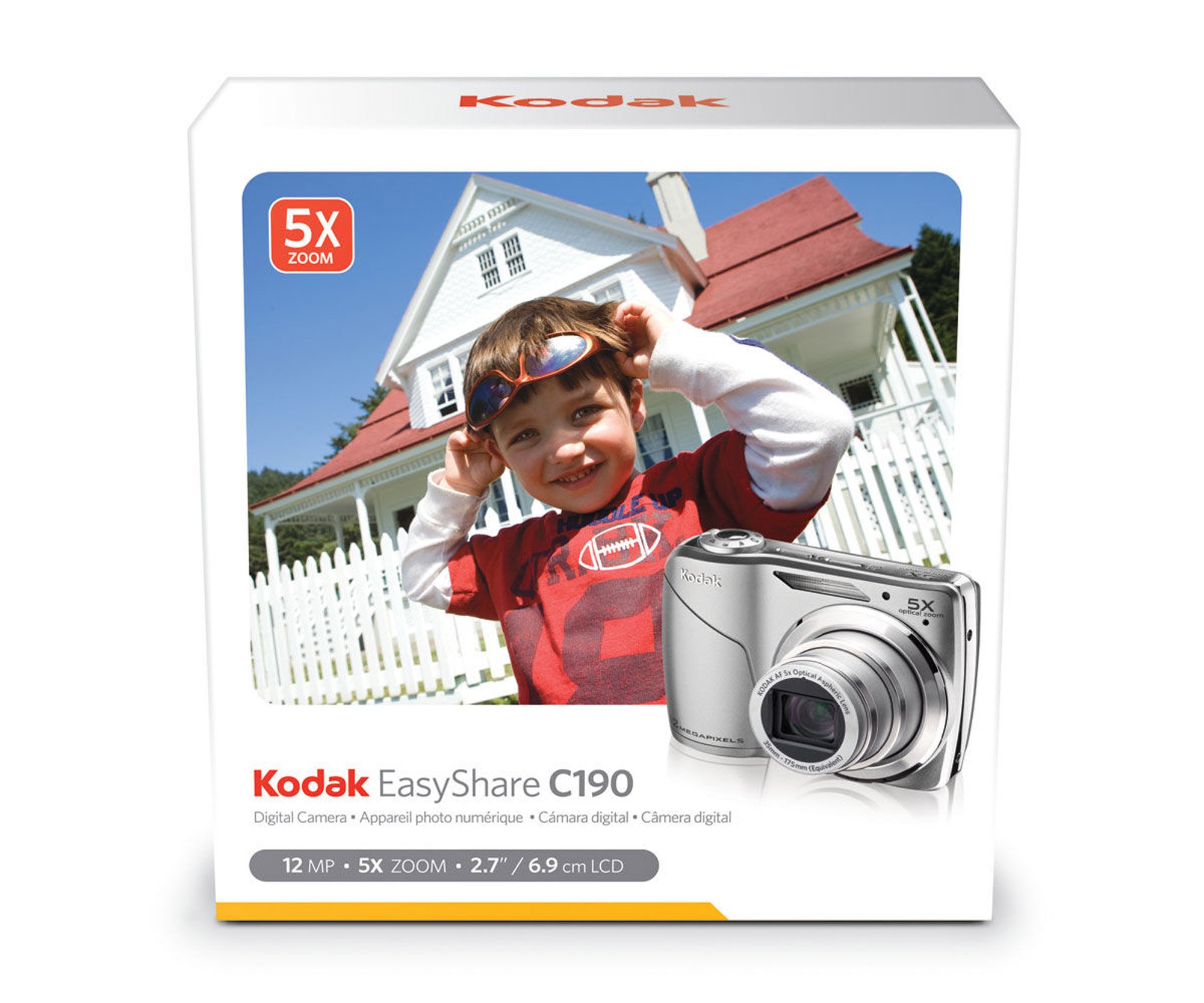 Kodak EasyShare C190 + Carte SD 512MB – Appareil Photo Numérique Occasion
