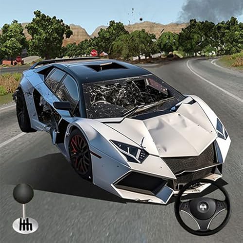 Mega Car Crash Simulator 3D 2024: Car Crash Compilation Accident Simulator Games 2024
