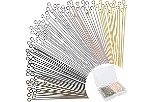 600 Piece Bulk 2 Inch Flat Head Pins for Jewelry Making