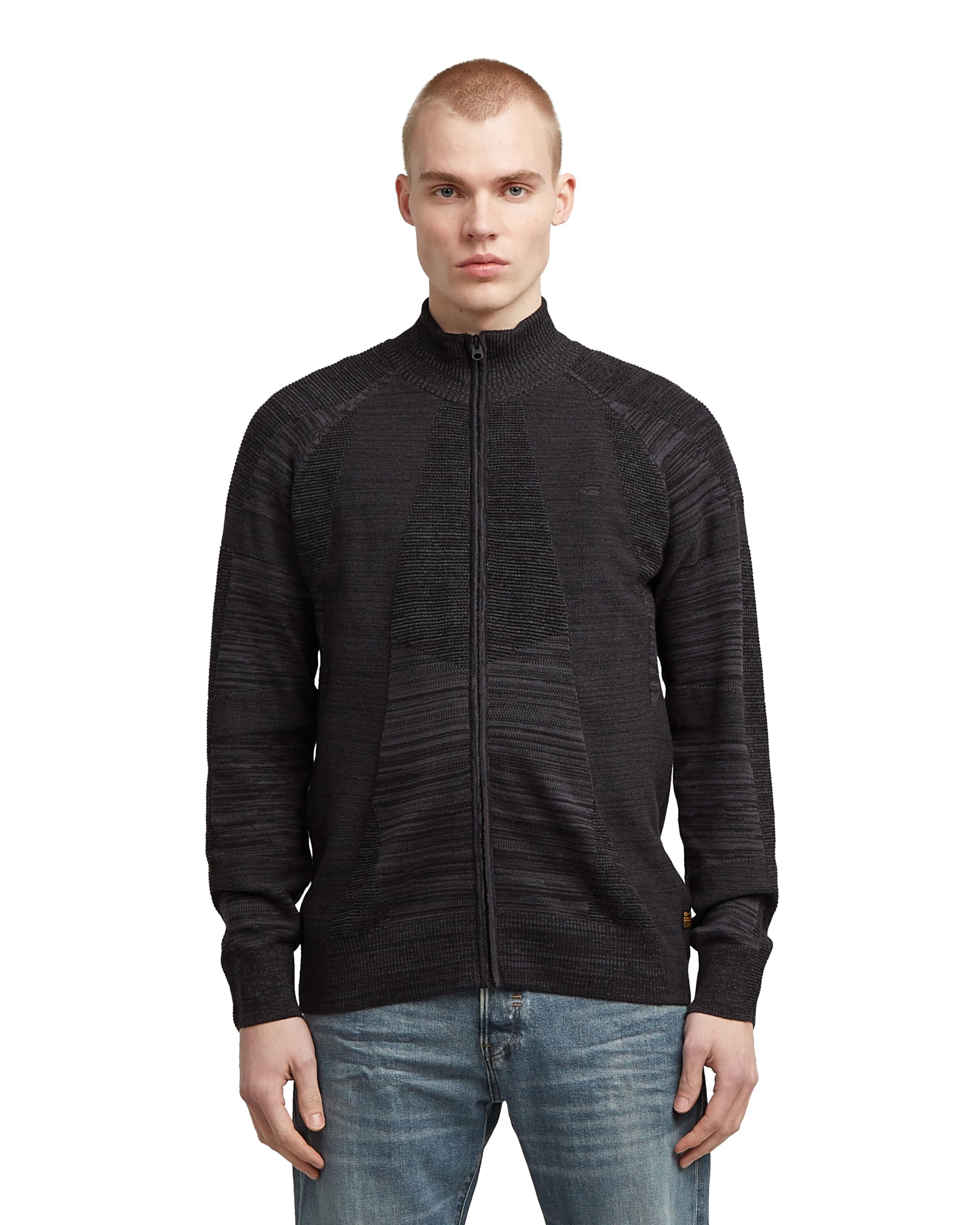 G-STAR 3D Biker Full Zip Knit - Multicolore, L