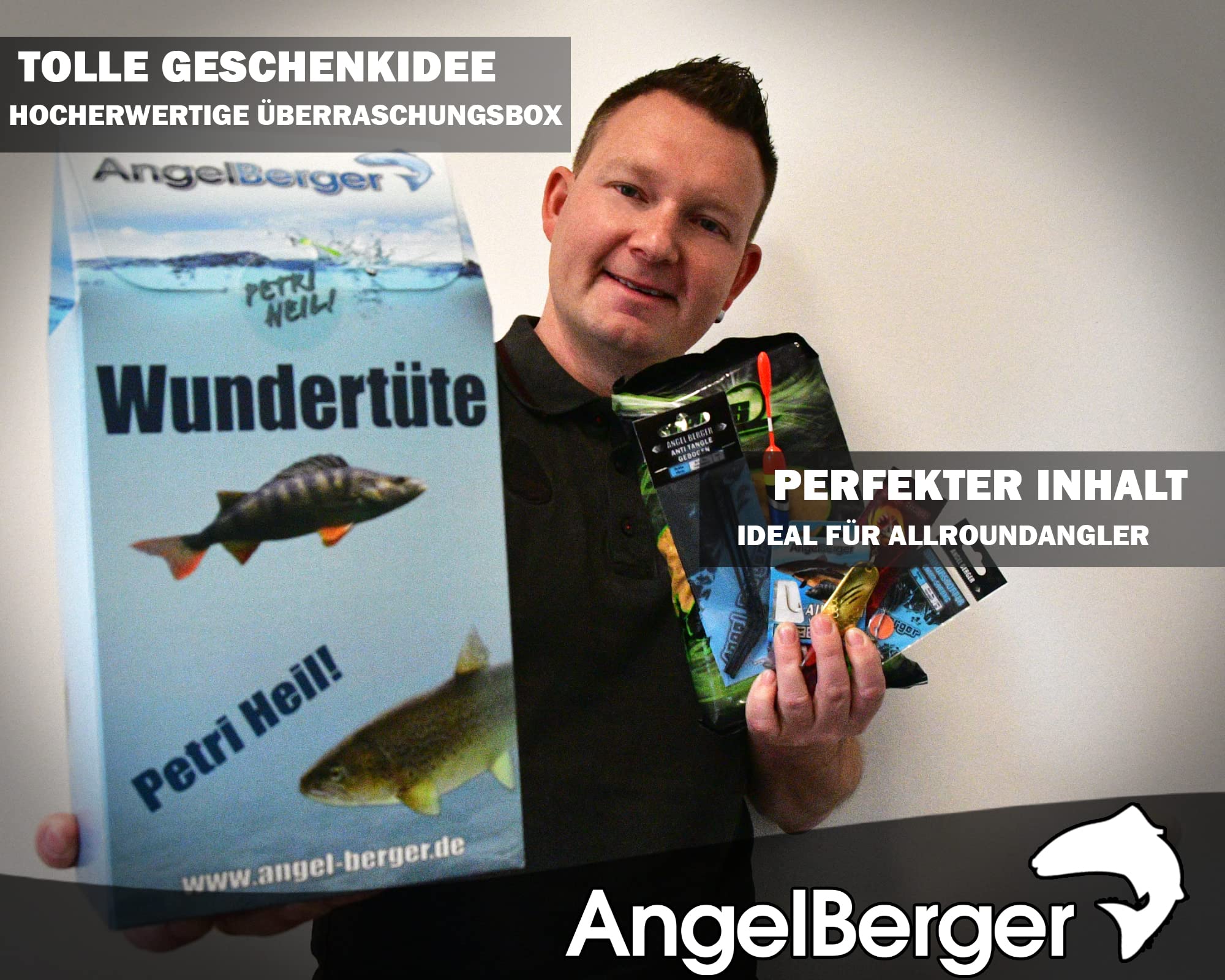 Angel-Berger Wundertüte Angelset Angelzubehör Kleinteile