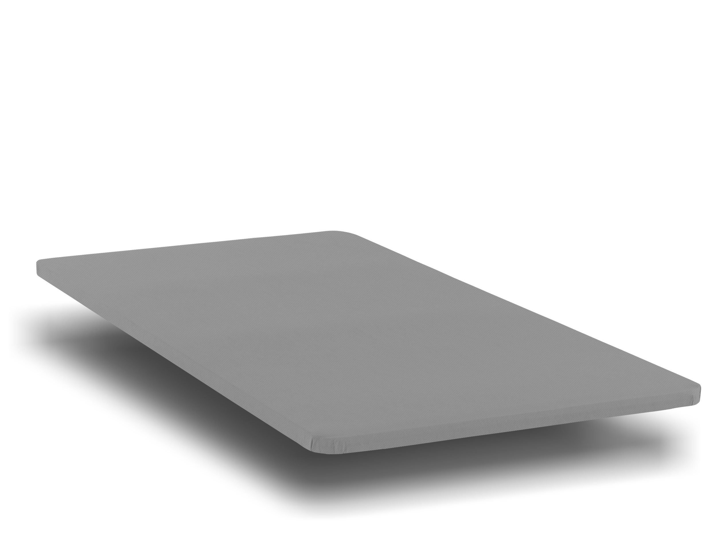 King Wood Bunkie Board for Mattress/Bed Support, King, Grey